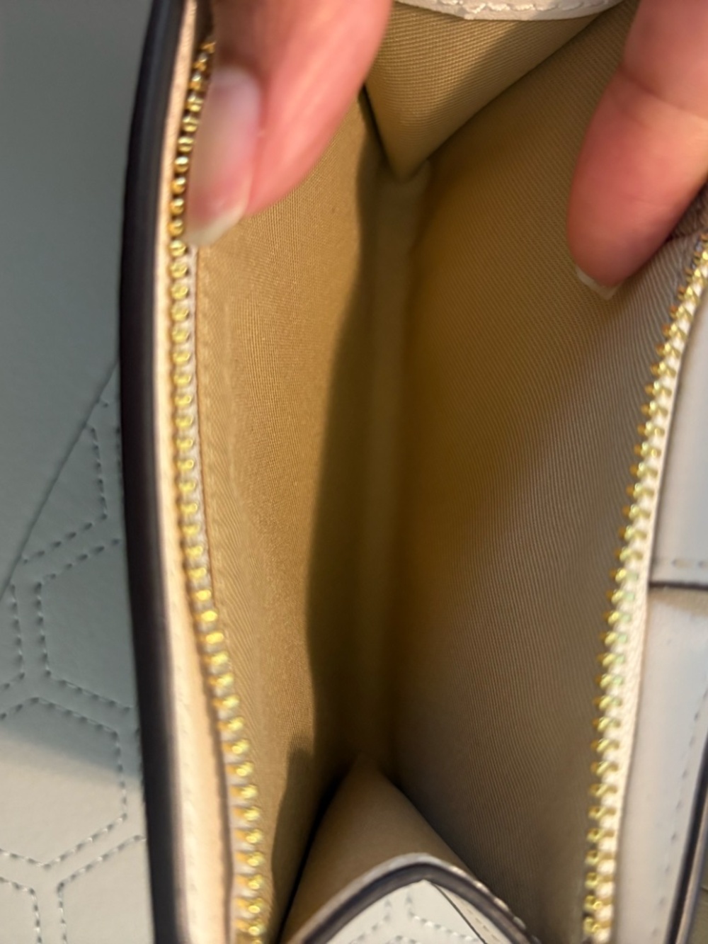 COACH Outlet Rowan Satchel in Strawberry/Chalk - Picture 16 of 16
